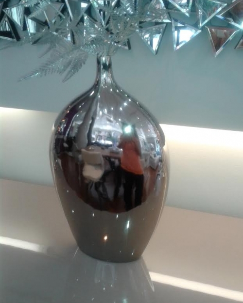 ΔΙΑΚΟΣΜΗΤΙΚΟ BIG SILVER VASE